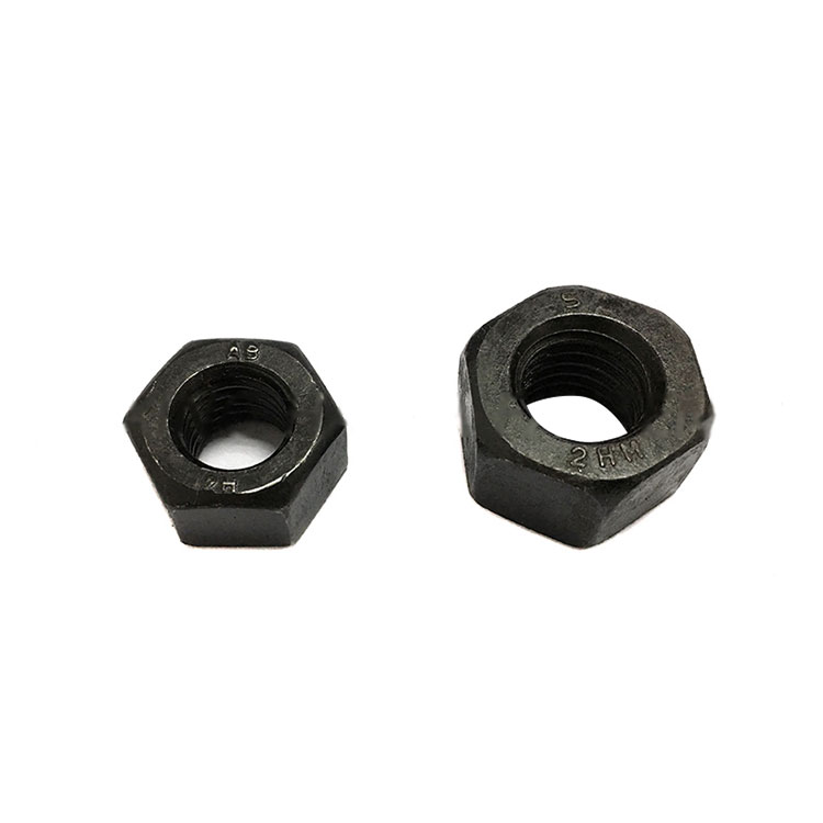 ASTM A194/A194M 2H 2HM Original Black Hex Heavy Nut