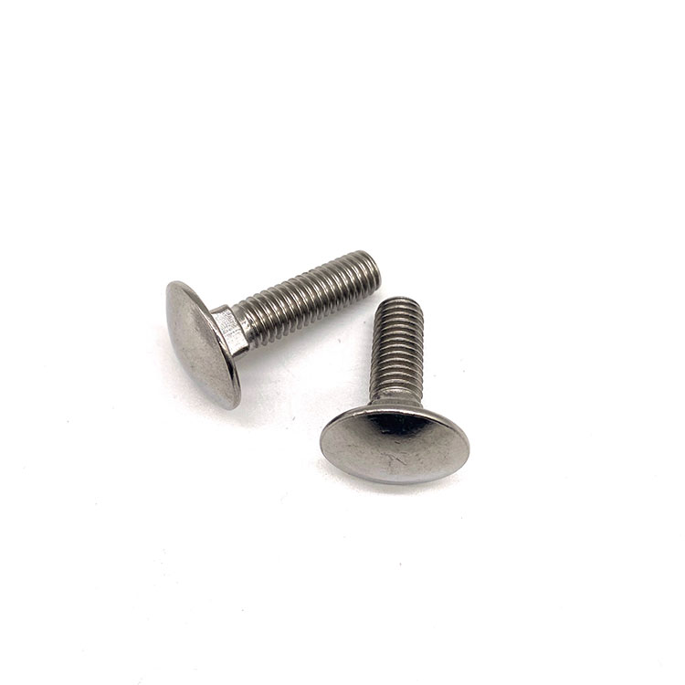 Cold Formed Stainless Steel 304 316 A2-70 A4-70 Short Square Neck Coach Carriage Bolt