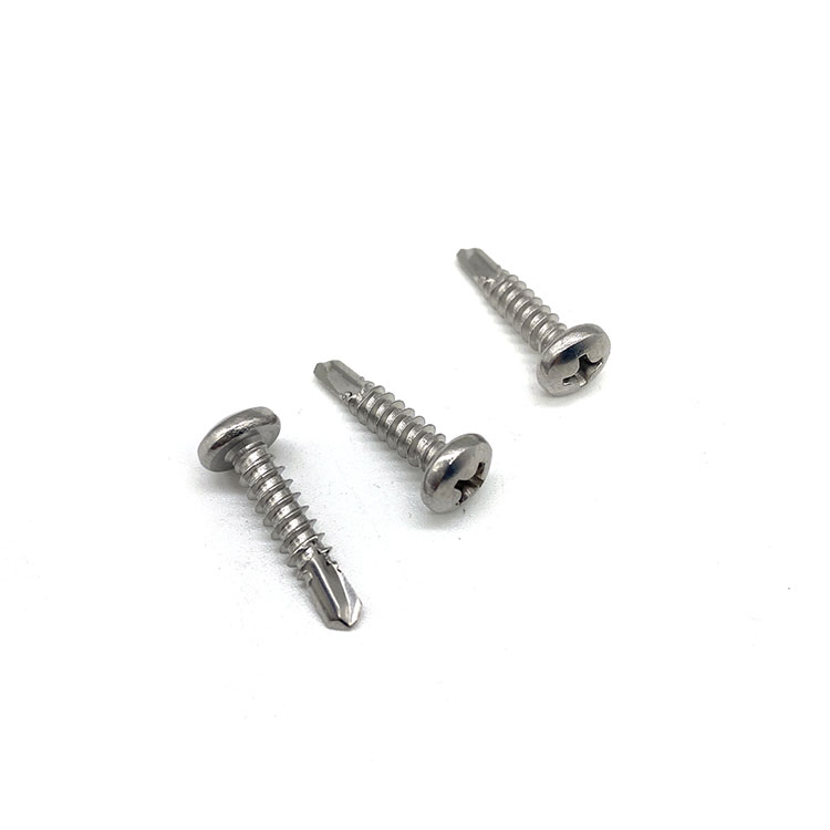 DIN7504N stainless Steel 304 316 Phillips Head Cross Recessed Pan Head Self Drilling Screws