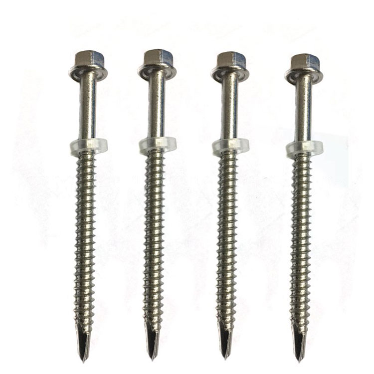 Hex Flange Head A2 A4 Stainless Steel Self Drilling Screws