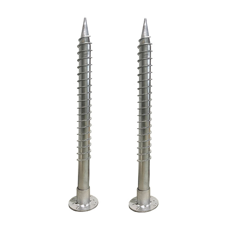 Hot DIP Galvanized Solar Fittings Floor Mounting Ground Screw for Bracket