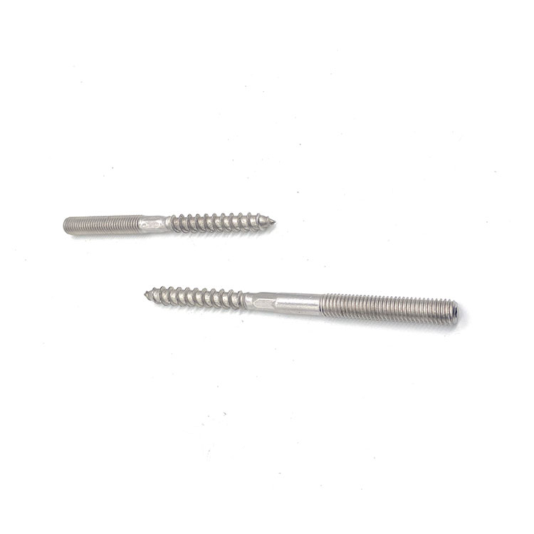 Metal Wood Dowel Screw Stainless Steel Double End Thread Stud Bolt