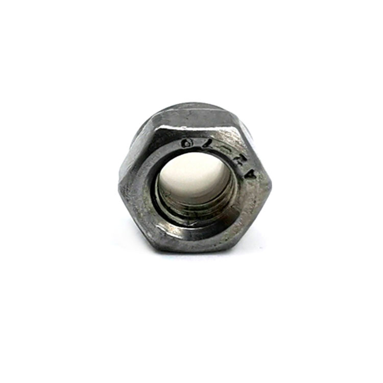 Stainless Steel SS304 316 Hexagon Domed White Nylon Cap Nuts