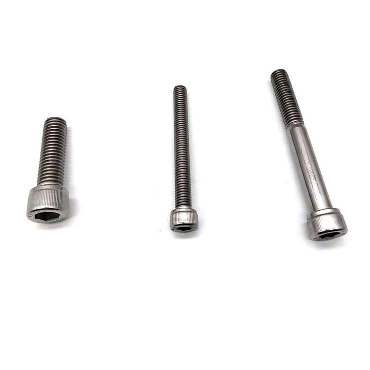 Stainless Steel 304 316 DIN912 Allen Cap Head Bolts Hex Socket Cap Head Bolts