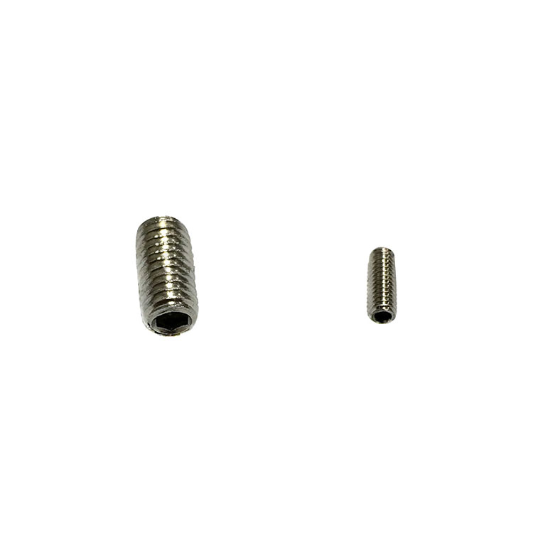 Stainless Steel 304 316 DIN913 Flat Head Hexagon Socket Set Screw