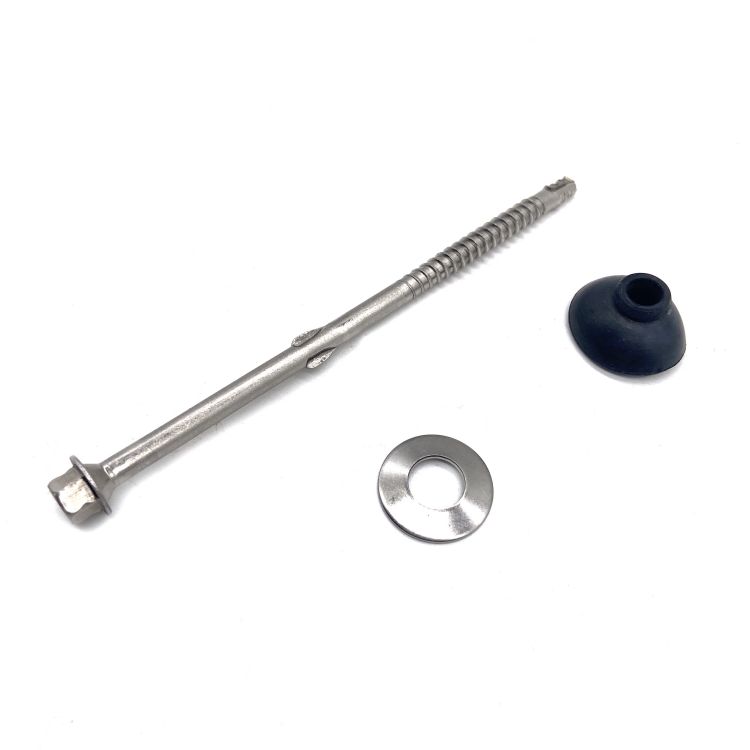 Stainless Steel 316+SCM435 Compound Hex Head Composite Self Drilling Bi-Metal Screw