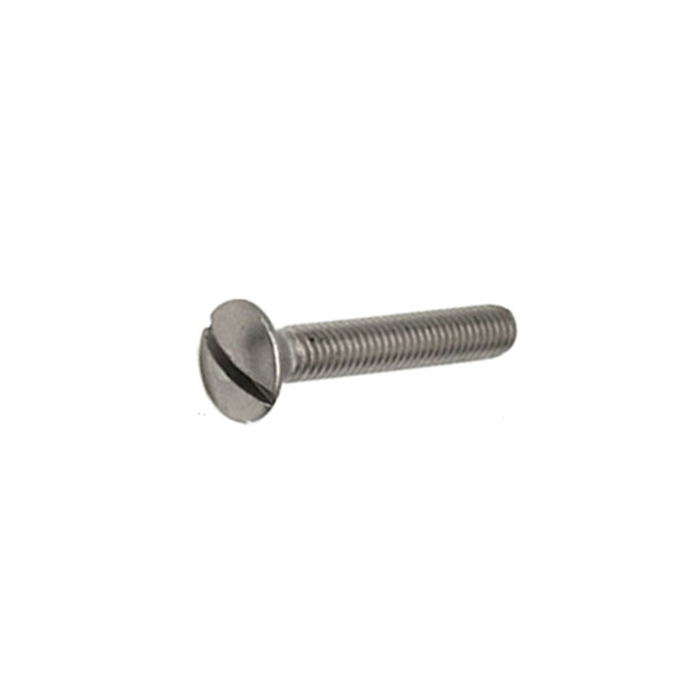 Stainless Steel A2-70 316L Slotted Countersunk Head Machine Screw