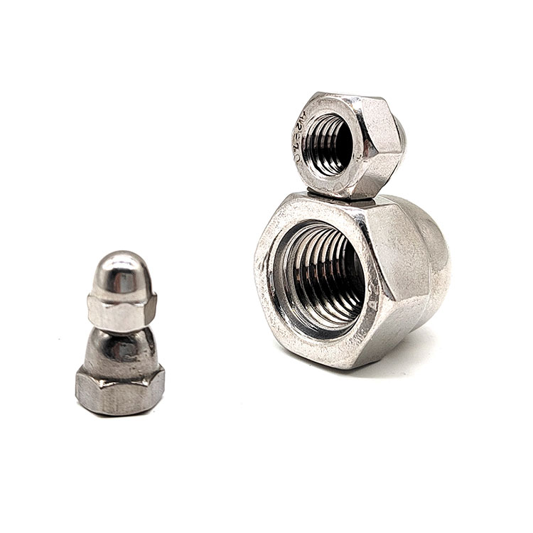 Stainless Steel Din1587 Hex Cap Nuts